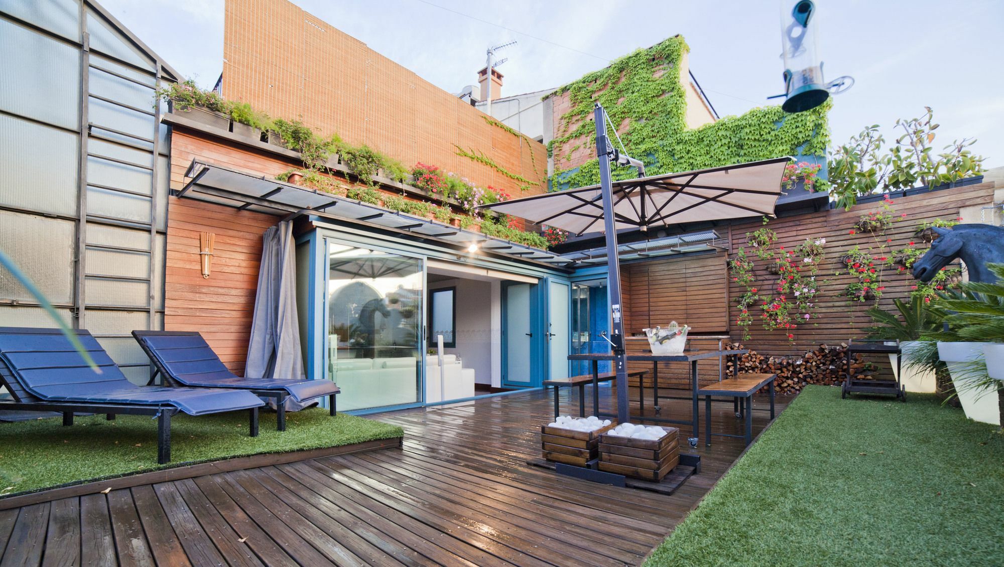 Lejlighed Watermelon - Modernist Terrace Flat I Barcelona